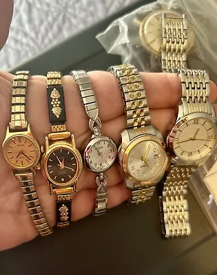 Vintage/ Retro Women's Watch Lot Estate Sale Find As Is • $19.97