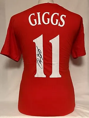 £65 • Buy Ryan Giggs Hand Signed T-Shirt Ideal For Framing £65