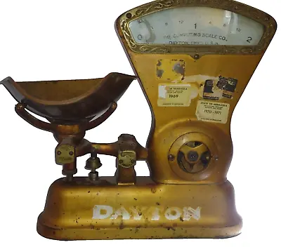 Antique Dayton Style 166 Serial # 531975/2 LB Scale IBM The Computing Scale CO. • $514.84