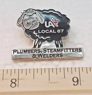 UA Plumbers Steamfitters & Welders Pin - Local 67 Hamilton Ontario • $34.99