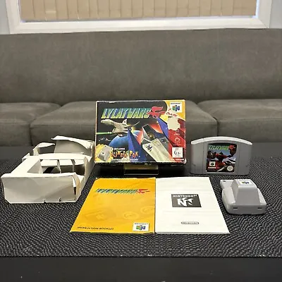 Nintendo 64 Game Lylat Wars Complete Boxed • $79.99