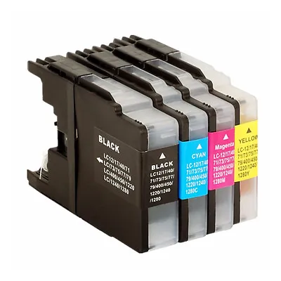 4 PK LC71 LC75 LC79 Series SET Ink NON-OEM Cartridge For Brother MFC-J430W J425W • $14.56