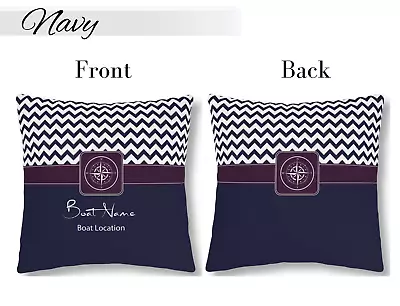 Personalized Boat Pillow Nautical Gifts Yacht Pillow Boat Accessories yacht • £24.09