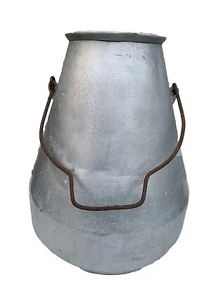 Vintage Milk Bucket Wear-ever Aluminum Dairy Pail Old Farm Antique • $49.99