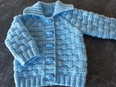 Baby Hand Knitted Cardigans 0-3 Months • £6.99