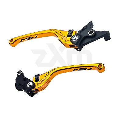 2014-2023 KTM 200 Duke ASV Inventions F3 Series Sport Brake & Clutch Lever Gold • $220