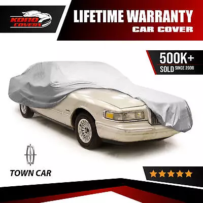 Lincoln Town Car 4 Layer Car Cover Outdoor Water Proof Rain Sun Dust 1St 2Nd Gen • $50.95