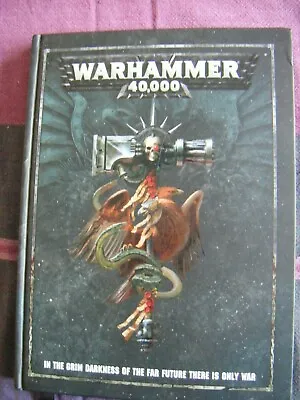 Games Workshop Warhammer 40 000 Rulebook (8th Edition) HARDBACK • £5.99