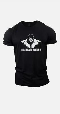 £9.99 • Buy Incredible Hulk Bodybuilding T-Shirt | Gym Workout Training Motivation Top