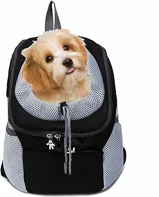£14.39 • Buy Pet Puppy Dog Cat Carrier Backpack Travel Tote Shoulder Bag Mesh Sling Carry