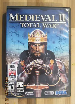 Medieval II Total War PC Windows Game W/ Manual 2 Disks SEGA Tested • $12.35