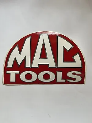 1970s-80s N.O.S. VINTAGE “MAC TOOLS” VINYL STICKER UNUSED/TOOL BOX/HOTROD/SHOP • $9.99