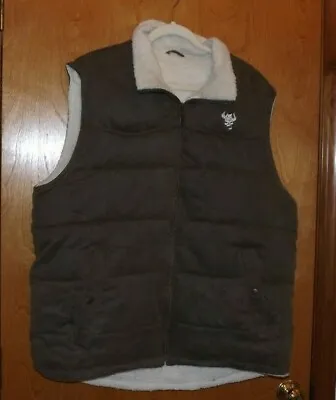 Men's B Tuff Western Heavyweight Outerwear Vest Faux Sherling Lined. Xl Green  • $29.90