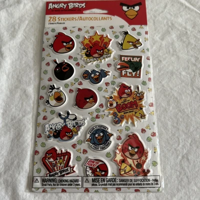 $3.49 • Buy American Greetings Angry Birds Stickers