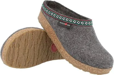 HAFLINGER Women's Gz Classic Grizzly Slippers • $119.95