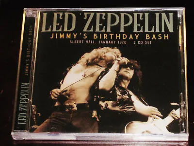 Led Zeppelin: Jimmy's Birthday Bash - Albert Hall January 1970 2 CD Set UK NEW • $19.95