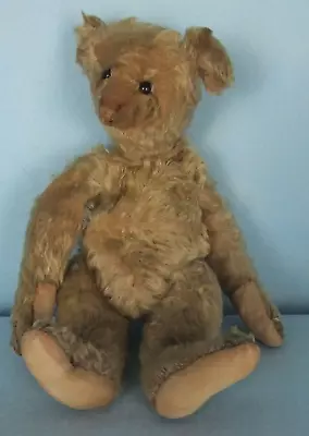 Golden Antique Mohair Teddy Bear • $495