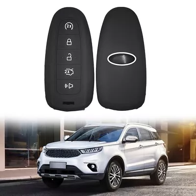 Silicone Key Cover Case For Ford Explorer Escape Edge Remote Key Fob 5 Button • $19.29