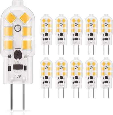 $27.92 • Buy Dicuno G4 LED Light Bulb Bi-Pin Base 1.5Watt 15-20W Halogen Bulb Equivalent 12 V