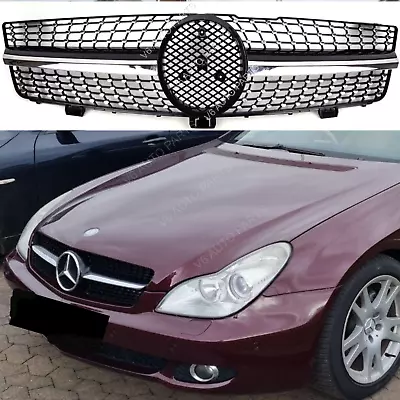For Mercedes CLS-Class W219 CLS500 CLS400 Front Radiator Diamond Grille 2008-10 • $110.76