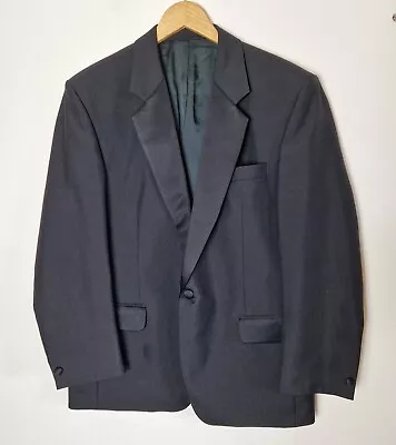 Skopes Formal Jacket Mens Size 42R Black Formal Evening Dinner Wool Blend • £23.20