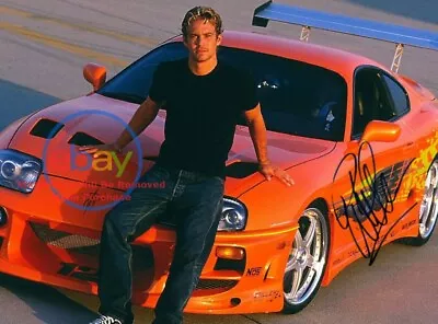 Vin Diesel Paul Walker Signed 8.5 X 11 Picture Autographed Fast Furious RP Supra • $13.99