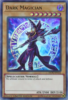 $6.95 • Buy Dark Magician Ultra Rare Duel Power -- Yugioh Card