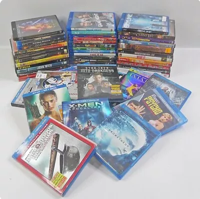 Wholesale Lot- Curated Box Of 50 DVD/BluRay Movies (used) -*Free Shipping* • $39.99