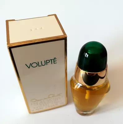 Vintage Volupte Oscar De La Renta Mini Parfum Spray Mini  1/3 Oz. Original Box • $14.99
