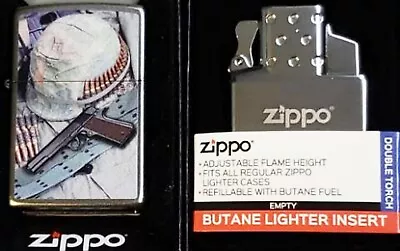 Zippo Torch Lighter Vietnam Limited Edition Butane Insert Double Torch  • $102.75