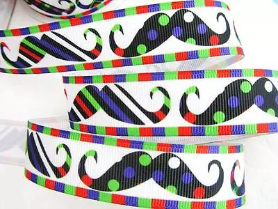 10 Yards Grosgrain 7/8  Ribbon/Supply/Craft/bow/party/cute RY-Pick Design 1-10 • $7.99