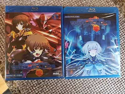 Muv-Luv Alternative Total Eclipse Complete Series 1 + 2 Blu-ray BRAND NEW • $160