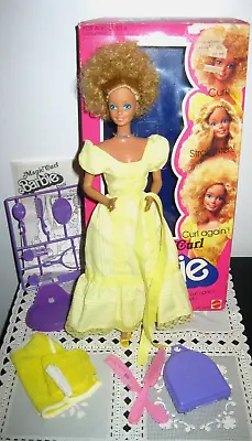 VINTAGE 1981 “MAGIC CURL  Barbie #3856 -in Original Box- Superstar Era • $125