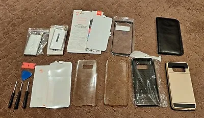 $40 • Buy Samsung Galaxy S8 Screen / Tools / Case / Screen Protector / Battery Bundle