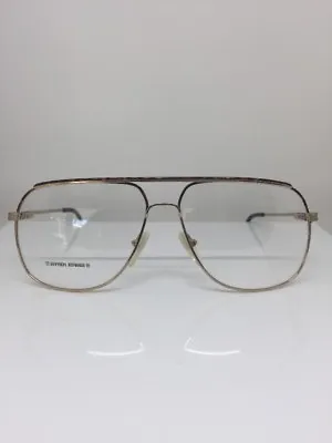 New Rare Vintage Ferrari F 62 Eyeglasses Aviator Frame C. 88L Gold & Tortoise • $384.54