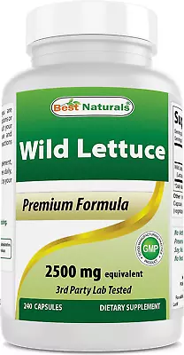 Wild Lettuce 10:1 Extract 250 Mg (Equivalent To 2500 Mg Wild Lettuce Powder) - 2 • $21.71