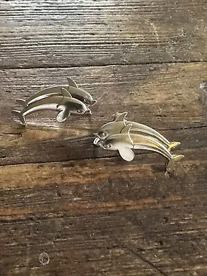 Georg Jensen Sterling Silver Earrings Denmark Danish Vintage • $149