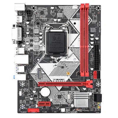 B75-H Gaming PC Motherboard For LGA 1155 DDR3 NVMe M.2 SATA 3.0 USB 3.0 ATX PSU • £63.67