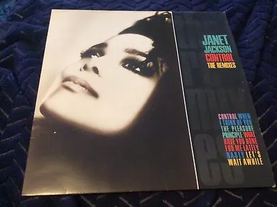 Janet Jackson Control The Remixes Vinyl LP Record • £6