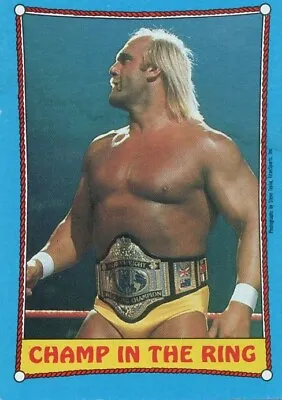 WWF Ringside Action   - Trading Card - Hulk Hogan  - Card 37 • $4