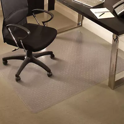 Chair Mat For Medium Pile Carpet Rectangular 46 X 60 Clear • $129.99