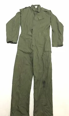 £7.80 • Buy British Army Surplus Olive Green Coveralls Overalls Engineer BRAND NEW 160/84