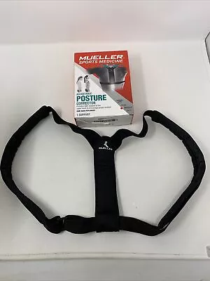 Posture Corrector Mueller Sports Medicine Adjustable Black One Size - Open Box • $8