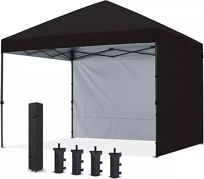 Pop Up Canopy Tent 10X10Ft Outdoor Festival Tailgate Event Vendor Craft Show Can • $227