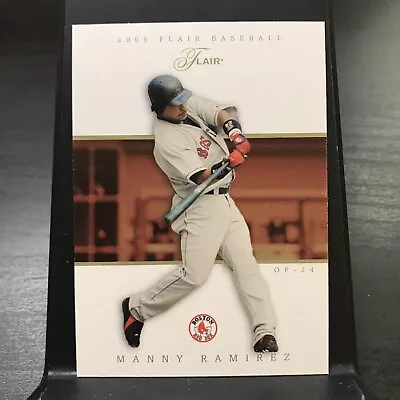 2003 Flair Manny Ramirez . Boston Red Sox #28 • $0.99