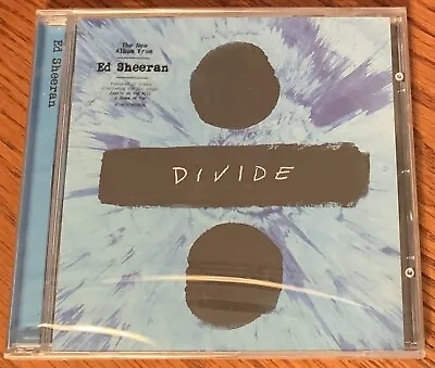 Ed Sheeran  Divide  Brand New Original 2017 Uk Cd Album Import • $12.95