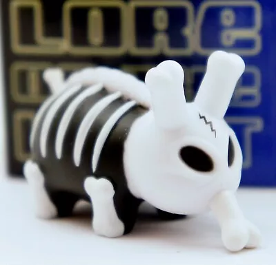 Kidrobot Kozik Series Mini Lore Of The Labbit 1.5  Bones Black Art Figure • $12.89