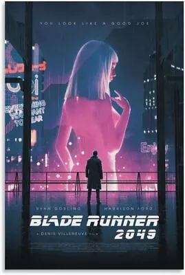 Punk Art Movie Poster Blade Runner 2049 Canvas Art Poster And Wall Art Picture • $14.90
