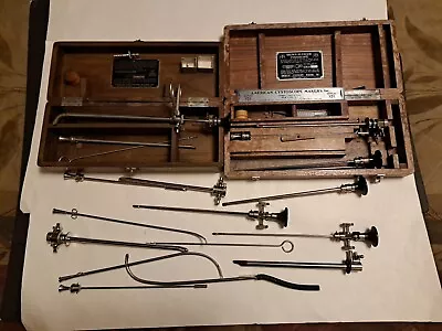 Lot Of Vintage American Cystoscope Makers Inc. Medical Instruments  • $249.99