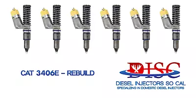 $1380 • Buy CAT 3406E Injector P/N 10R2782 - REBUILD SERVICE